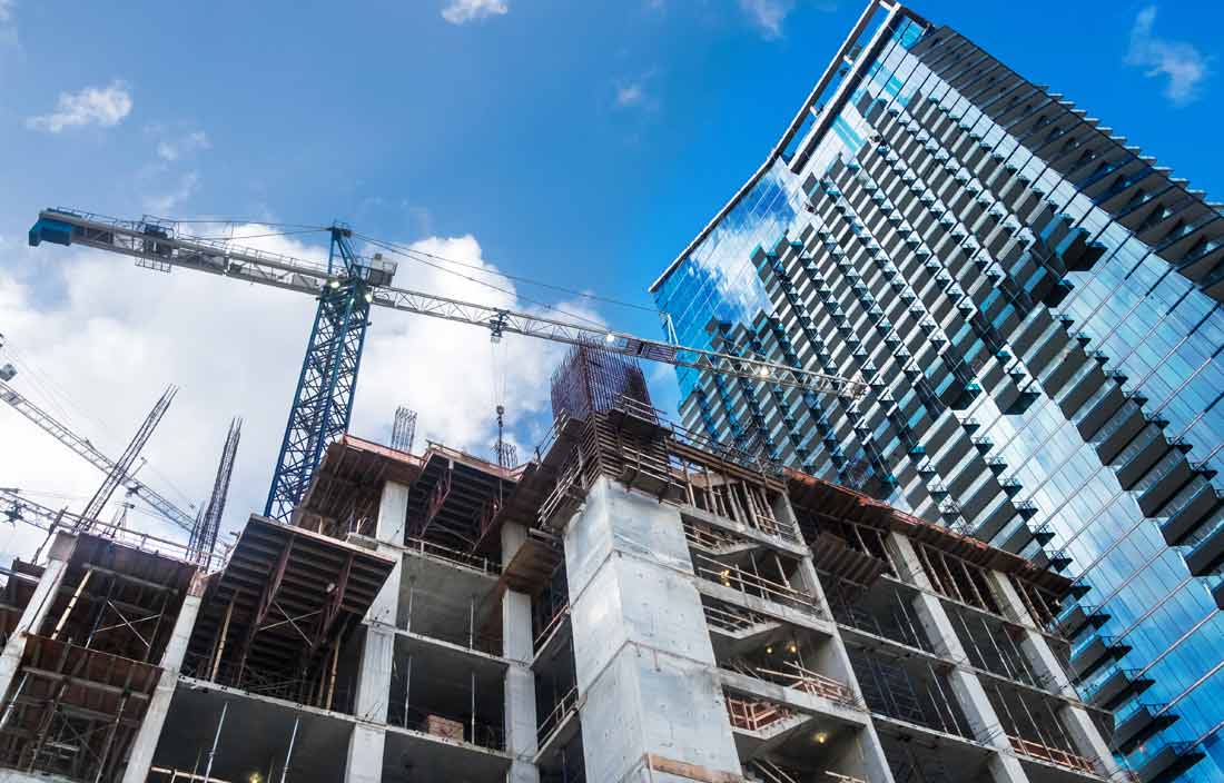 Construction site.